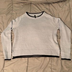 Light Blue H&M Cropped Sweater